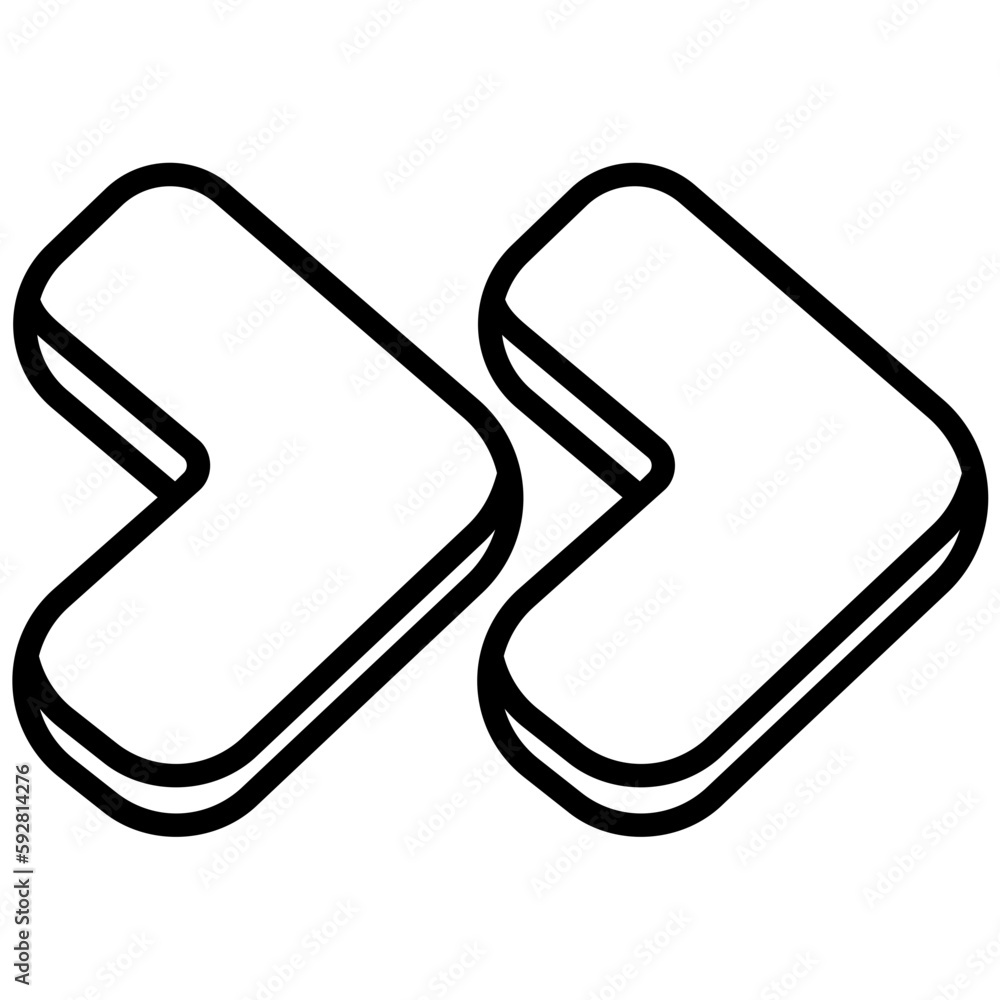 fast outline icon fast outline icon