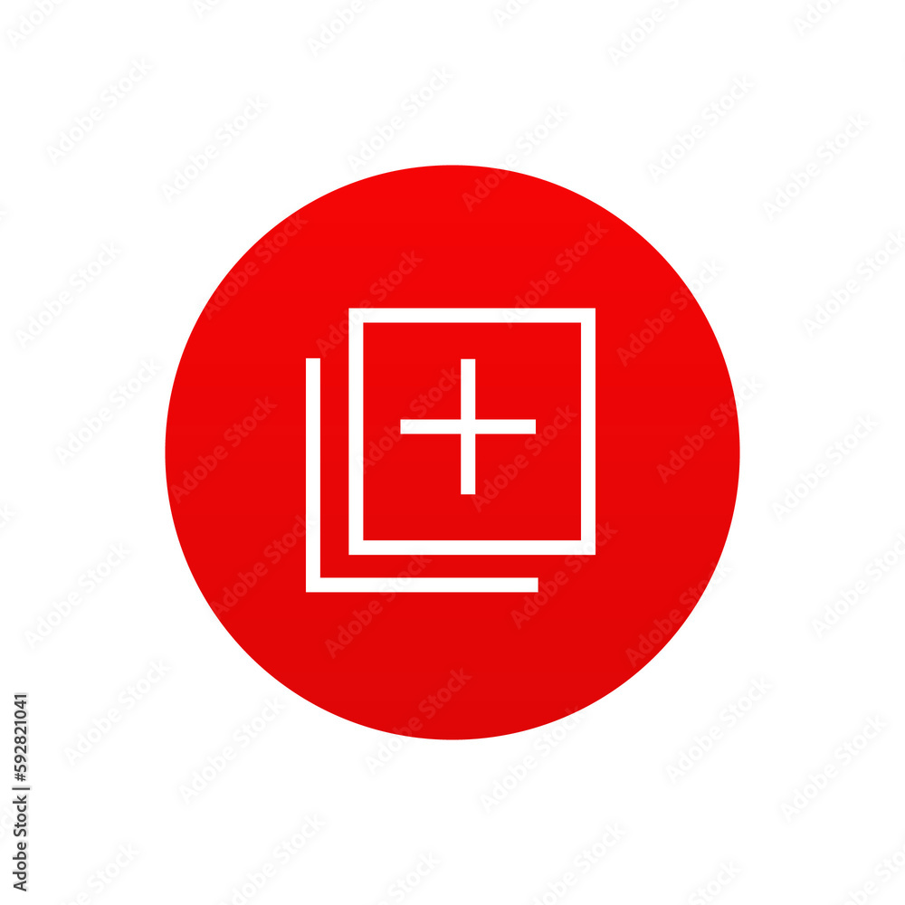 Obraz premium add file icon button youtube design template transparent, upload icon youtube