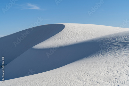 white dune shadow