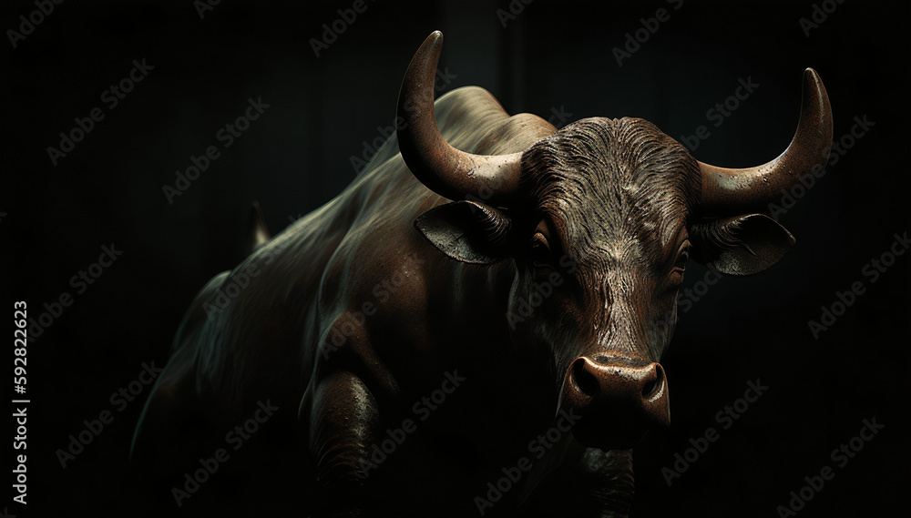 Naklejka premium Signs of a Bull Market: Understanding the Key Indicators of a Strong Economy and Positive Investor Sentiment