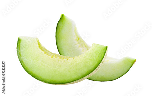 cantaloupe melon isolated on  transparent png