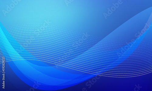 abstract blur wave curve halftone lines on gradient background