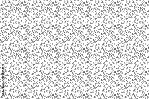 Rice seamless pattern background