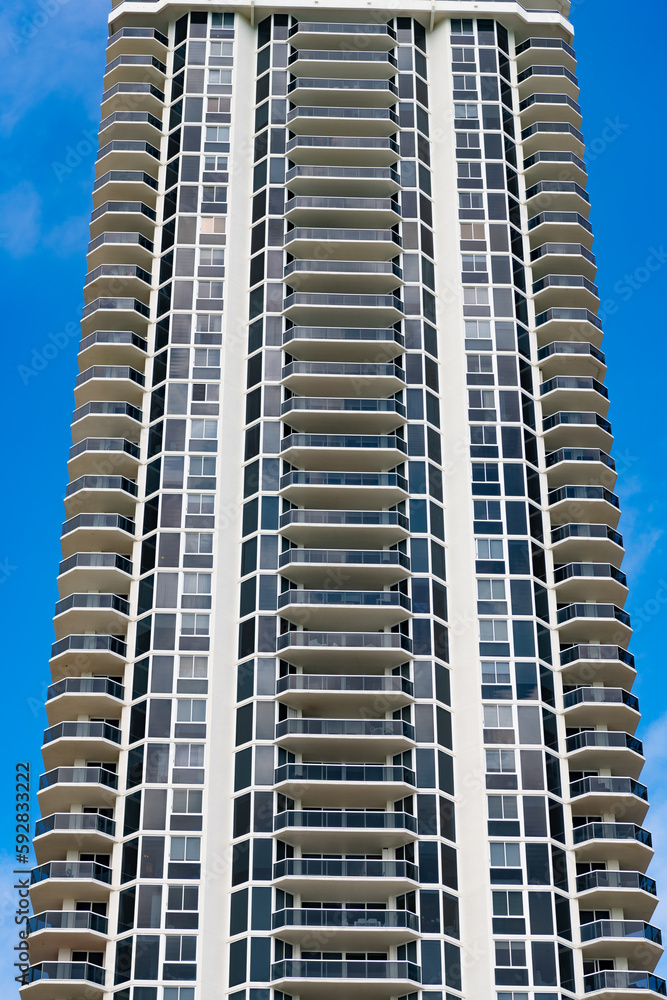urban skyscraper architectural building in miami downtown. urban skyscraper architectural building in miami downtown.