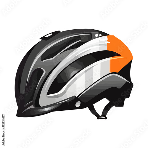 Iconic helmet symbolizes safe sports