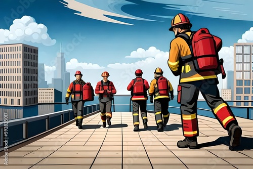 Honoring Firefighters' Service and Sacrifices on International Firefighters' Day generative ai
