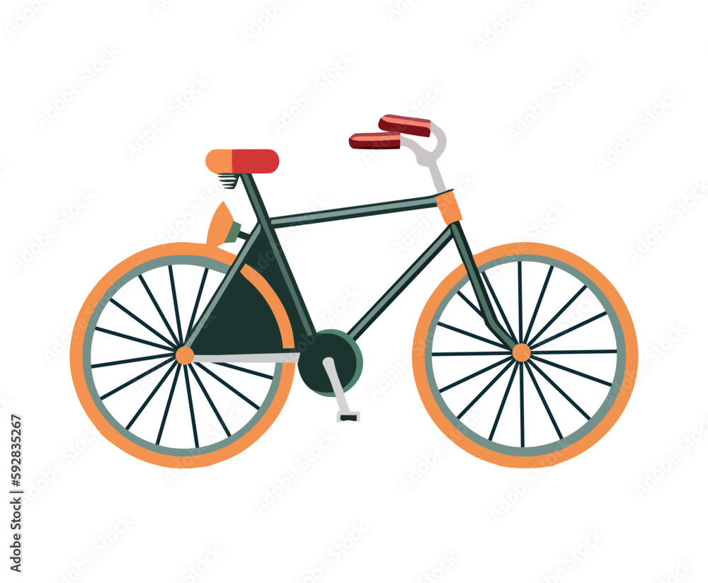Fototapeta premium modern bike transport icon
