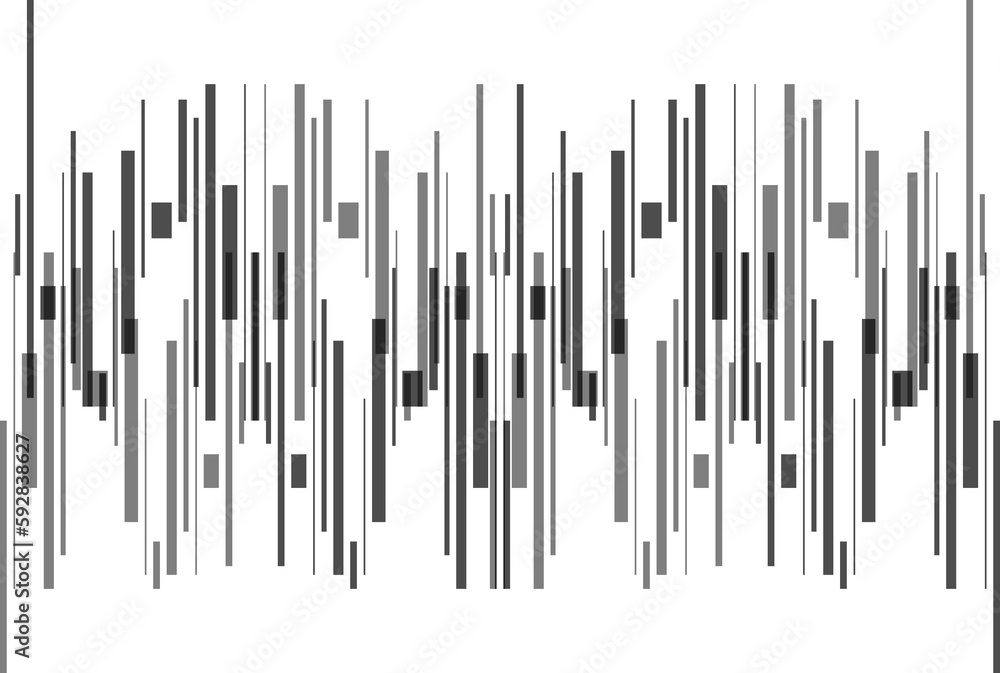 Vertical stripe of pattern. Design random lines black on black background. Design print for illustration, texture, textile, wallpaper, background. Set 8 Vertical stripe of pattern. Design random lines black on black background. Design print for illustration, texture, textile, wallpaper, background. Set 8
