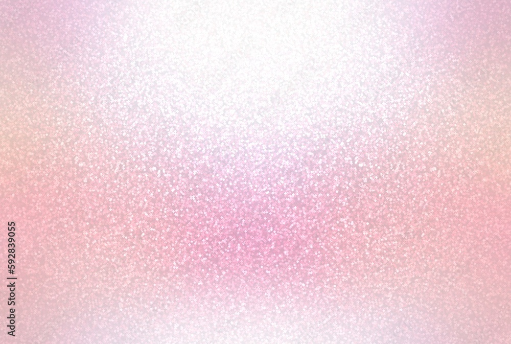 Shimmering sanded pink pearlescent texture. Light frosted empty background.