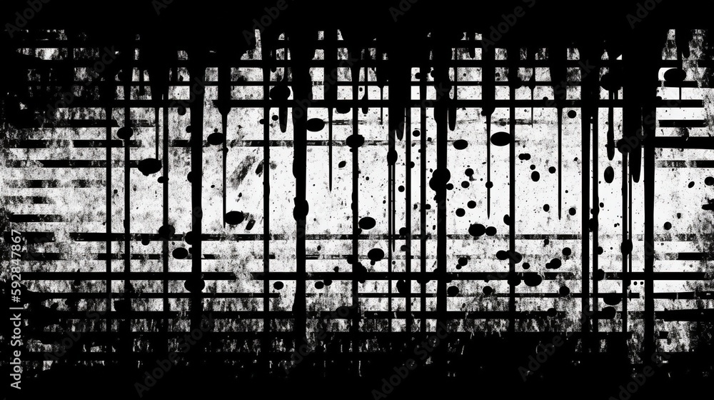 grunge texture in black and white, Generative AI grunge texture in black and white, Generative AI