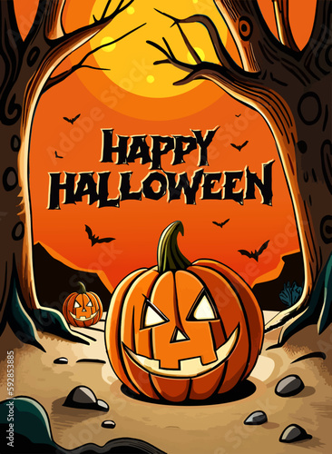 Free vector halloween background