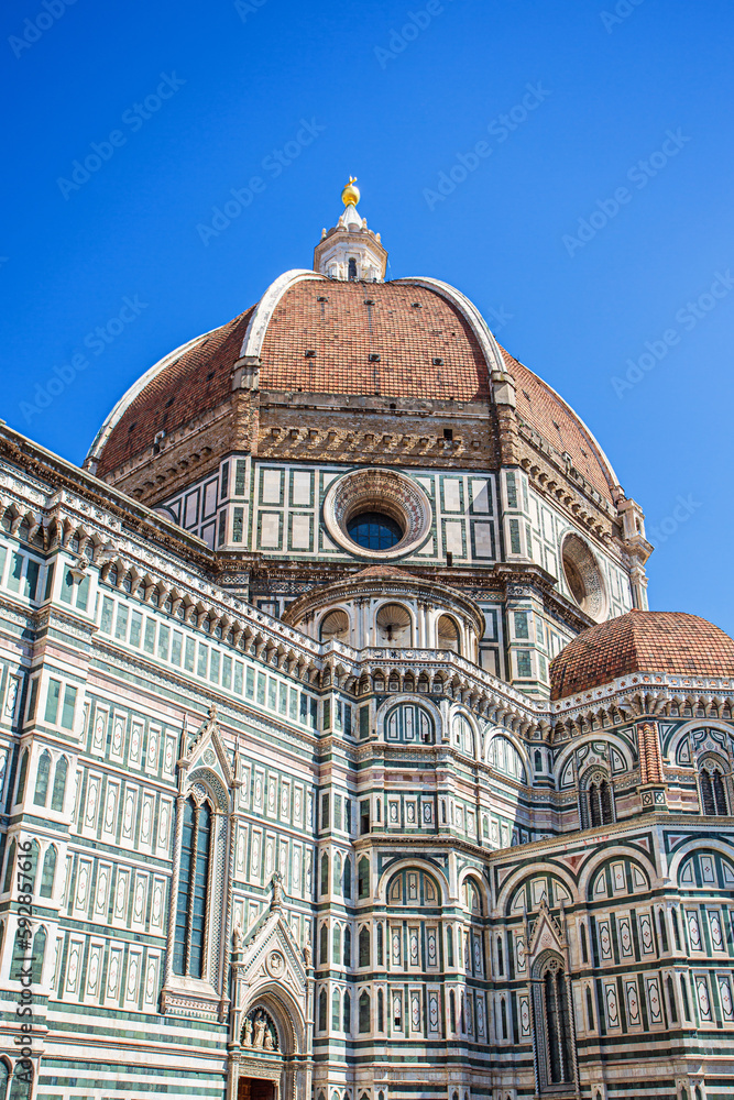 Florence Cathedral with the dome