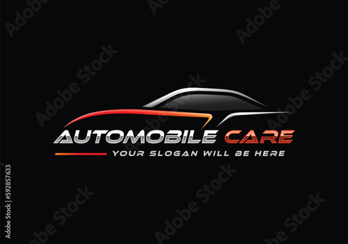 Car logo automotive logo car wash logo car detailing logo sports car logo service logo automobile logo vector