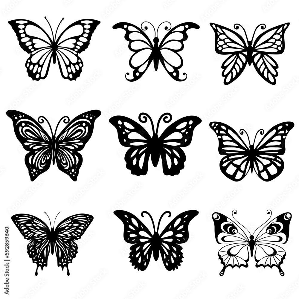 Butterfly Bundle svg, Butterfly svg, butterfly wings svg, wings, wings