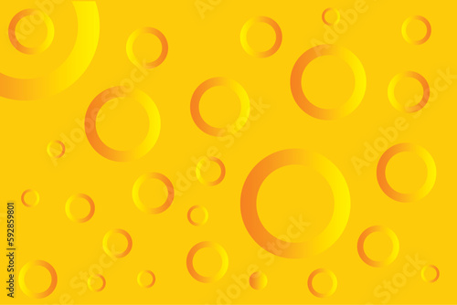yellow circle shape background vector
