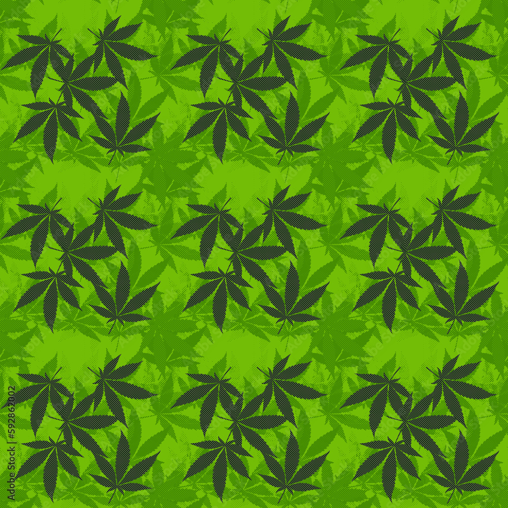 Abstract cannabis leaf design background image. Abstract cannabis leaf design background image.