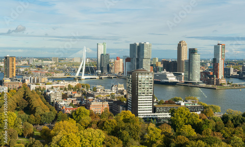 Rotterdam Centrum Panorama  Netherlands