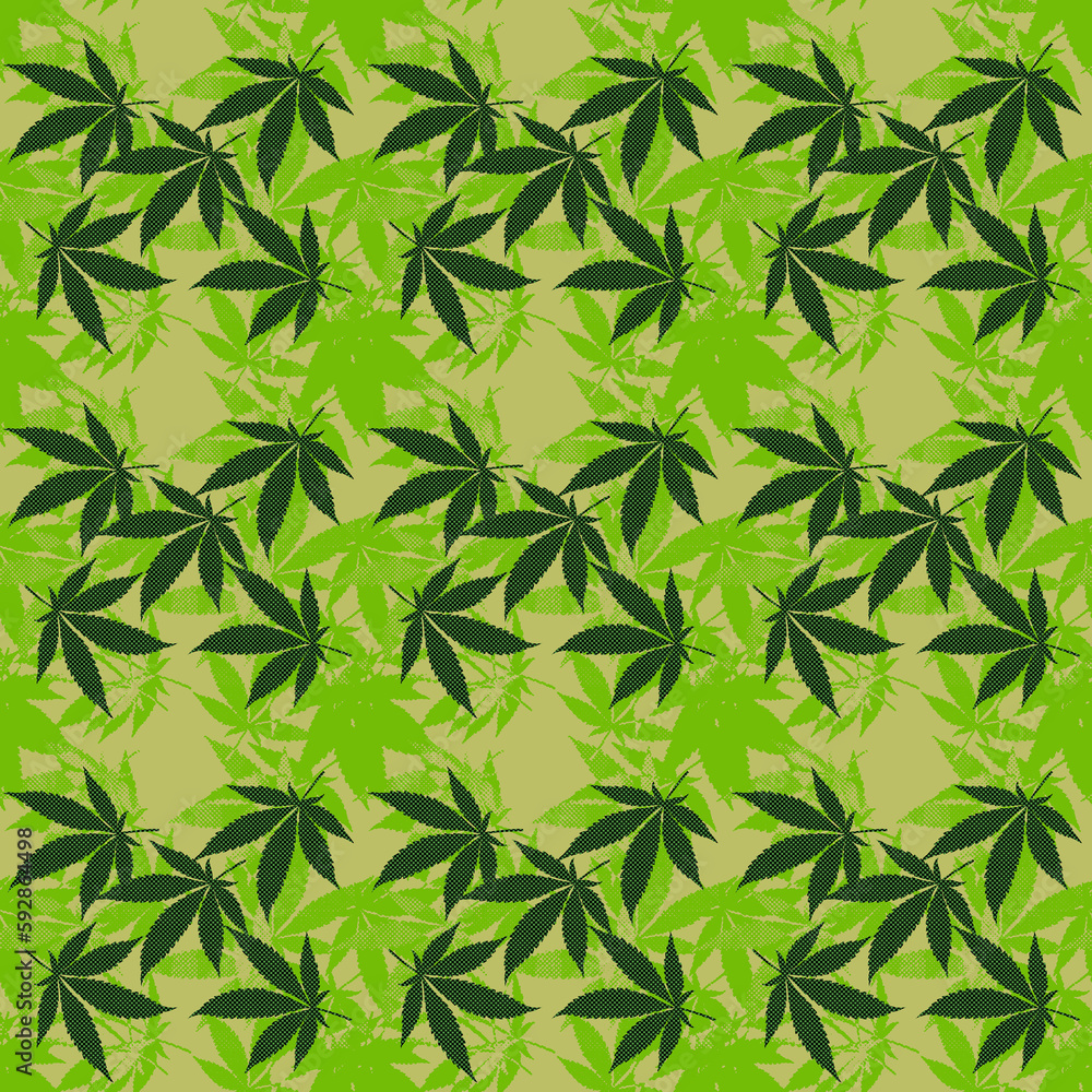 Abstract cannabis leaf design background image. Abstract cannabis leaf design background image.