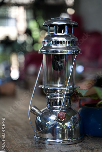 old oil lamp