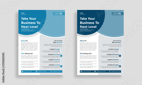 Business Flyer Design Template, Brochure Design, Annual Report, A4 Flyer Template, Modern Template, Corporate Flyer Layout, Poster, Vector, Leaflet Presentation, Creative Flyer Layout