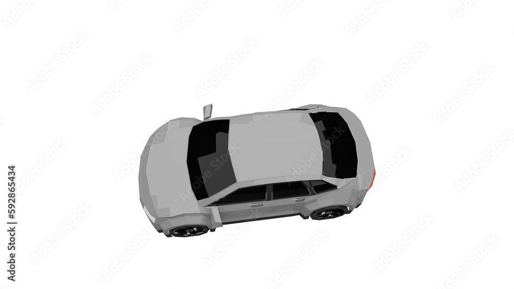 3d rendered illustration of a car 3d rendered illustration of a car