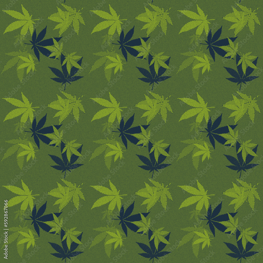 Abstract cannabis leaf design background image. Abstract cannabis leaf design background image.