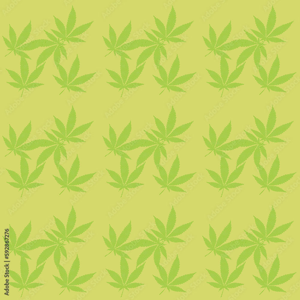 Abstract cannabis leaf design background image. Abstract cannabis leaf design background image.