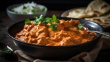 Butter Chicken Curry - A classic Indian dish made with tender chicken and a rich buttery sauce