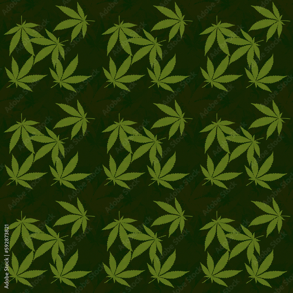 Abstract cannabis leaf design background image. Abstract cannabis leaf design background image.