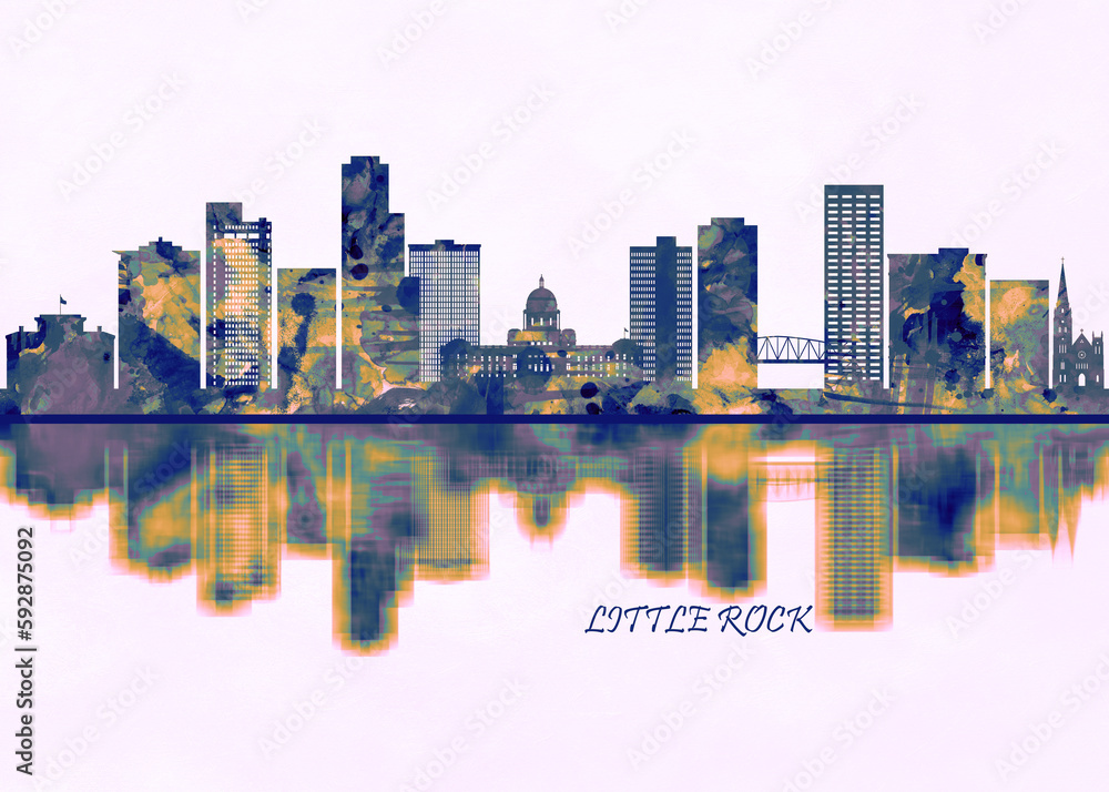 Little Rock Skyline