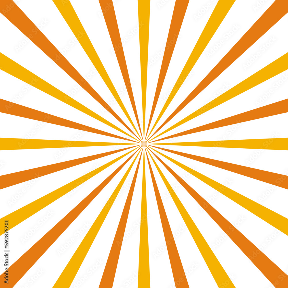 Obraz premium Retro Sunburst Background