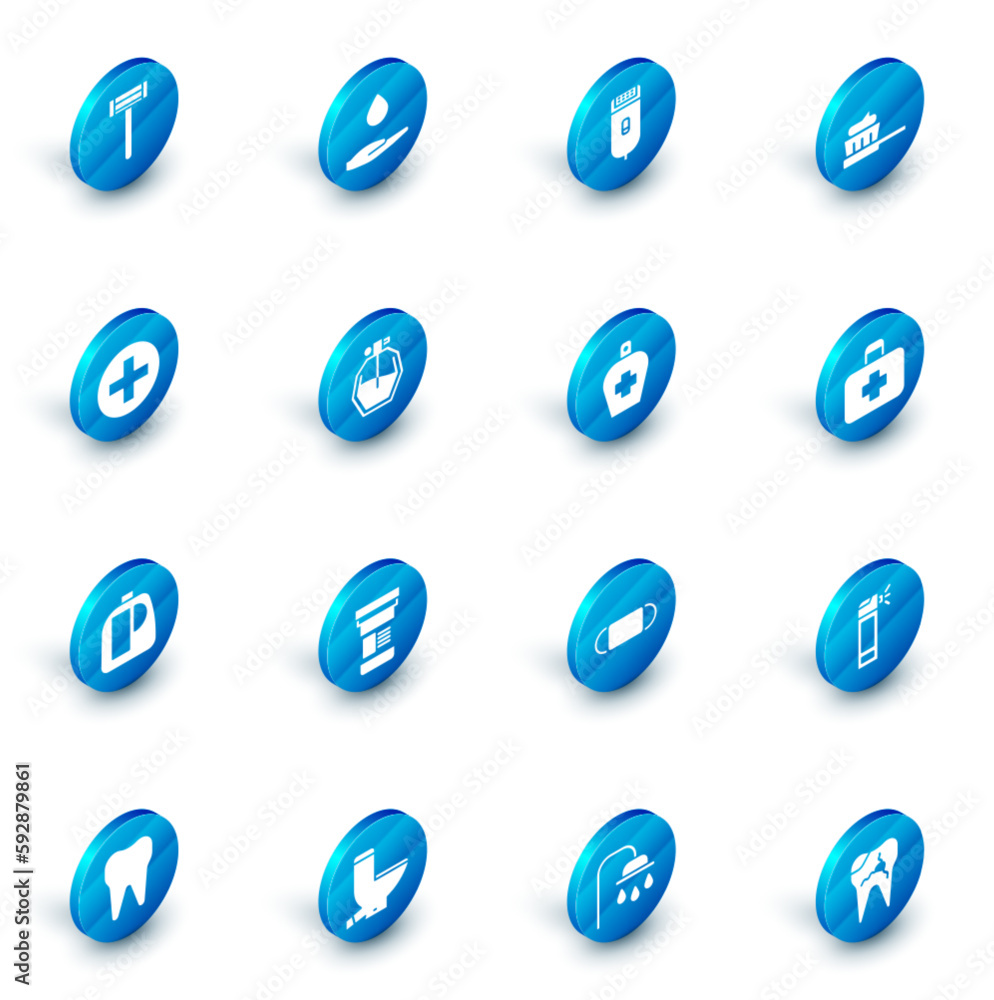 Set Washing hands with soap, Toothbrush toothpaste, Cross hospital medical, Bottles for cleaning agent, Perfume, First aid kit and of liquid antibacterial icon. Vector Set Washing hands with soap, Toothbrush toothpaste, Cross hospital medical, Bottles for cleaning agent, Perfume, First aid kit and of liquid antibacterial icon. Vector