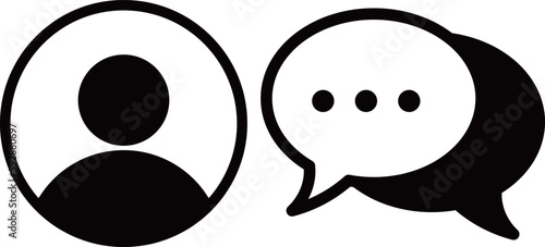 アカウント　メッセージ　アイコン