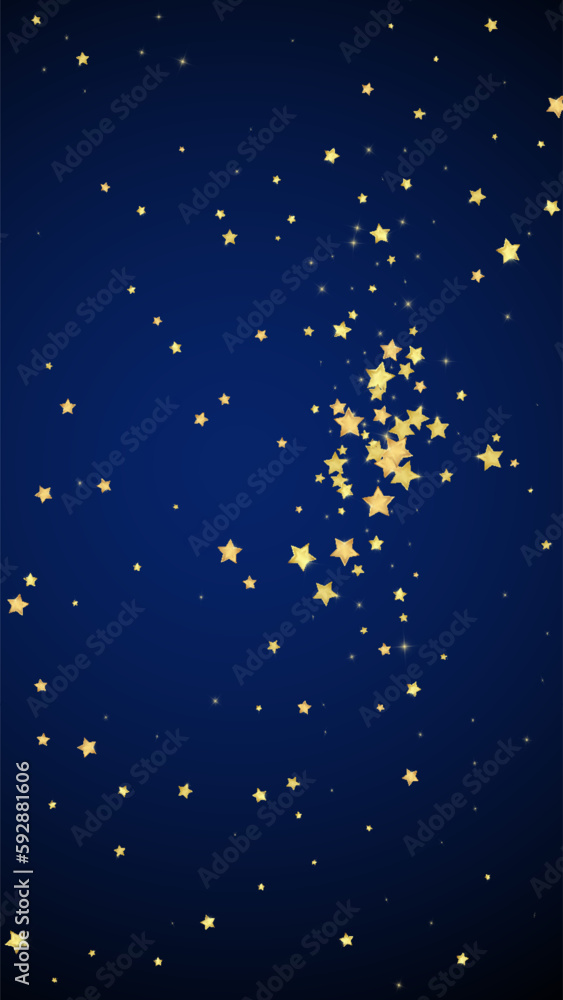 Magic stars vector overlay. Gold stars scattered Magic stars vector overlay. Gold stars scattered