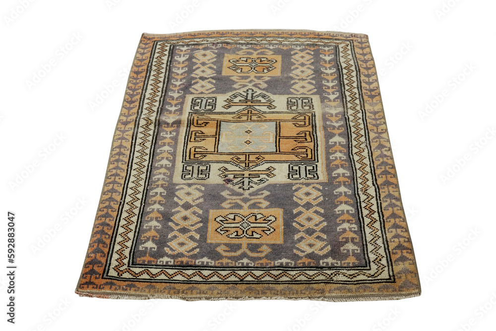 hand-woven, decorative wool Turkish carpet hand-woven, decorative wool Turkish carpet