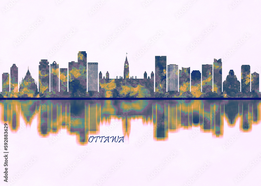 Obraz premium Ottawa Skyline
