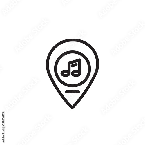 Mediator Music Instrument Outline Icon