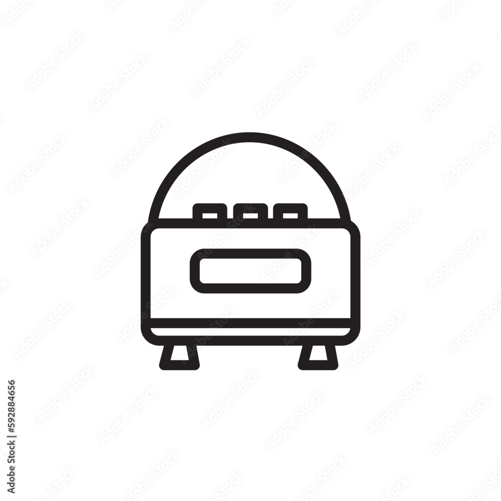 Speaker Sound Bass Outline Icon Speaker Sound Bass Outline Icon