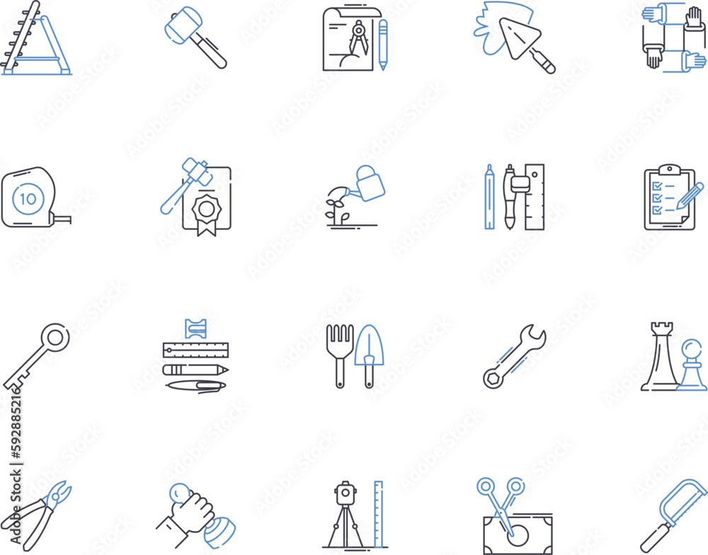 Engineering technologies outline icons collection. Technologies, Engineering, Mechanical, Civil, Electrical, Chemical, Electronics vector and illustration concept set. Structural, Robotics, Aerospace Engineering technologies outline icons collection. Technologies, Engineering, Mechanical, Civil, Electrical, Chemical, Electronics vector and illustration concept set. Structural, Robotics, Aerospace