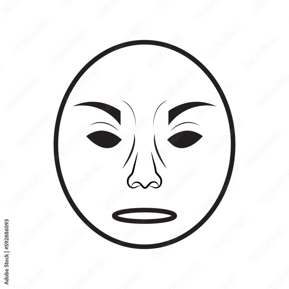 Eye icon design template vector Eye icon design template vector