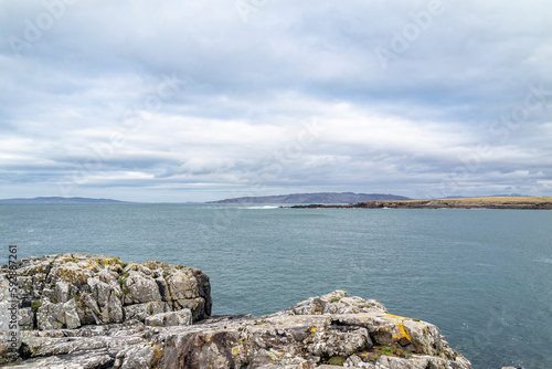 Inishkeel seen from the new viewpoint in Portnoo - Donegal, Ireland. photo