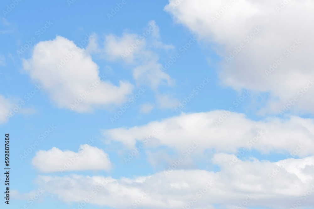Blue sky and clouds background Blue sky and clouds background