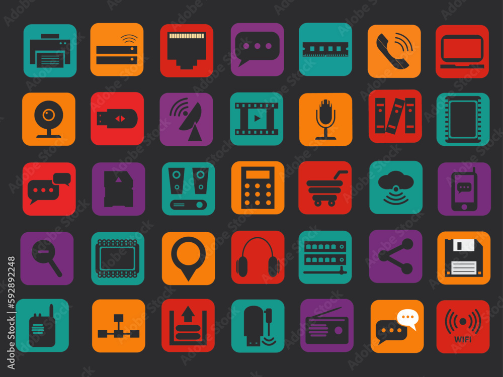 Metro icon of computer web design and office,computer Metro icon of computer web design and office,computer