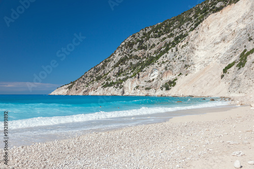 Myrtos beach, Kefalonia, Greece