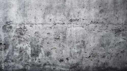 Texture of old gray concrete wall for background. Generative AI