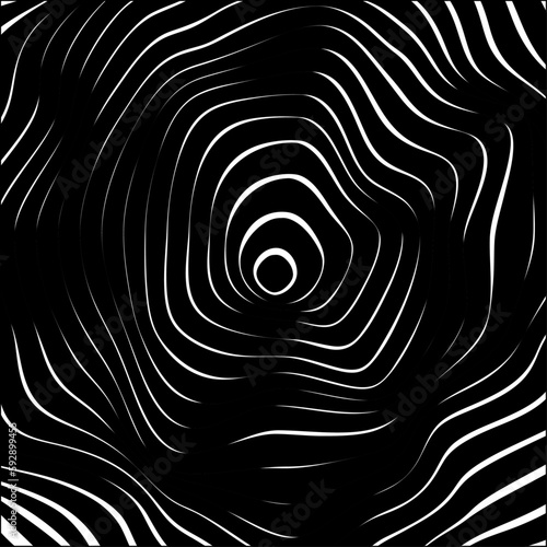 An Abstract Circular Background Effect 