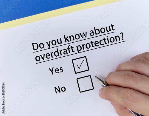 Questionnaire about banking