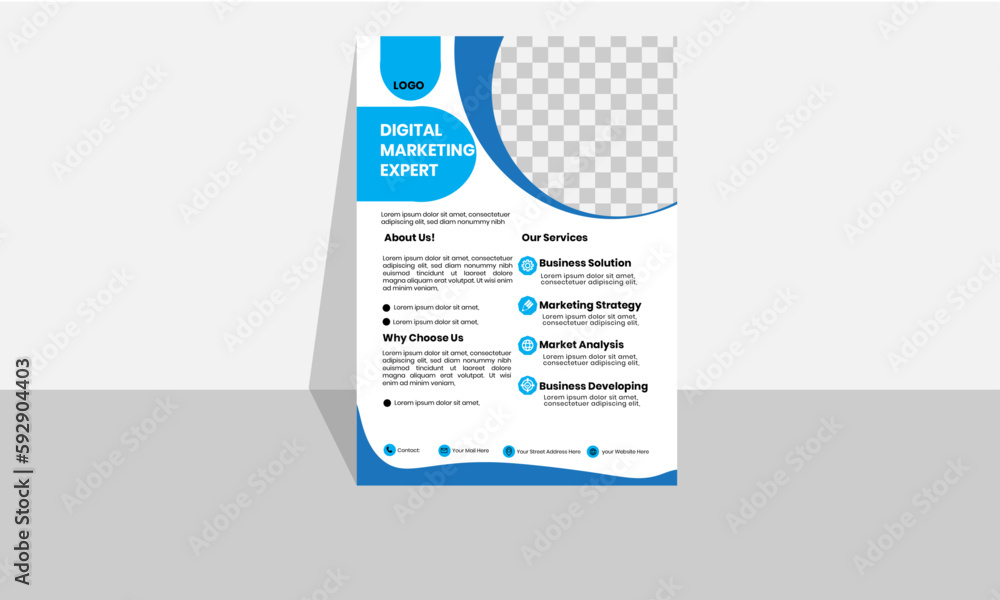 Unique modern Business Flyer design Unique modern Business Flyer design