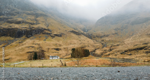 Glencoe valley, Scotland UK photo