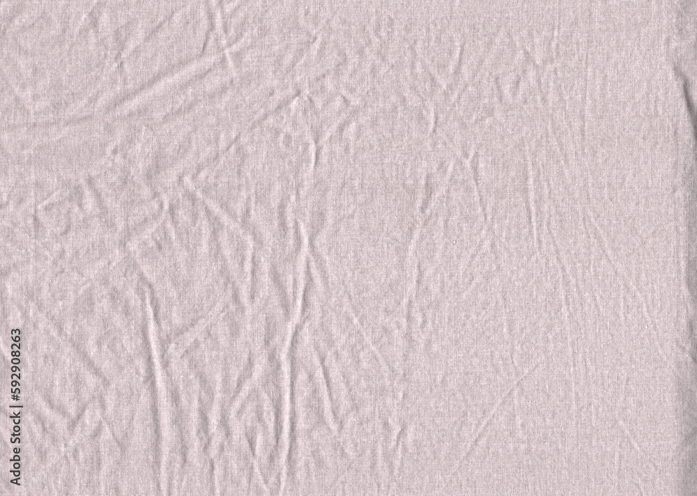 Gray tulle fabric with small wrinkled folds. Uniform surface of natural fabric fine dotted texture Gray tulle fabric with small wrinkled folds. Uniform surface of natural fabric fine dotted texture